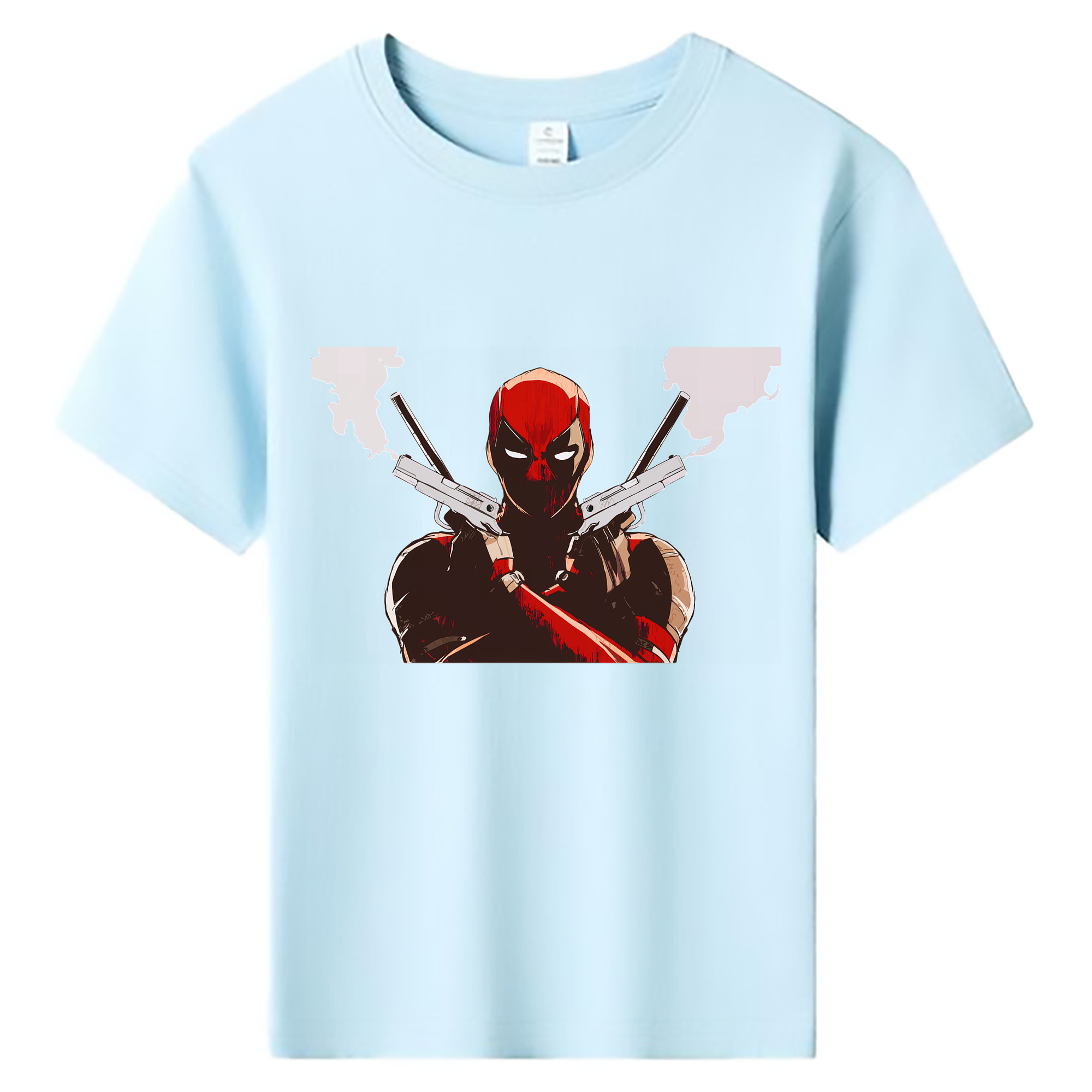 （画像用） Deadpool デッドプール 綿100％キッズTシャツ（フロントプリント）